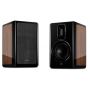 Полочная акустика Quad Revela 1 HI-GLOSS WALNUT & BLACK